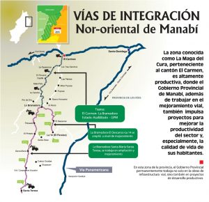 Vias de integracion nor-oriental de manabi