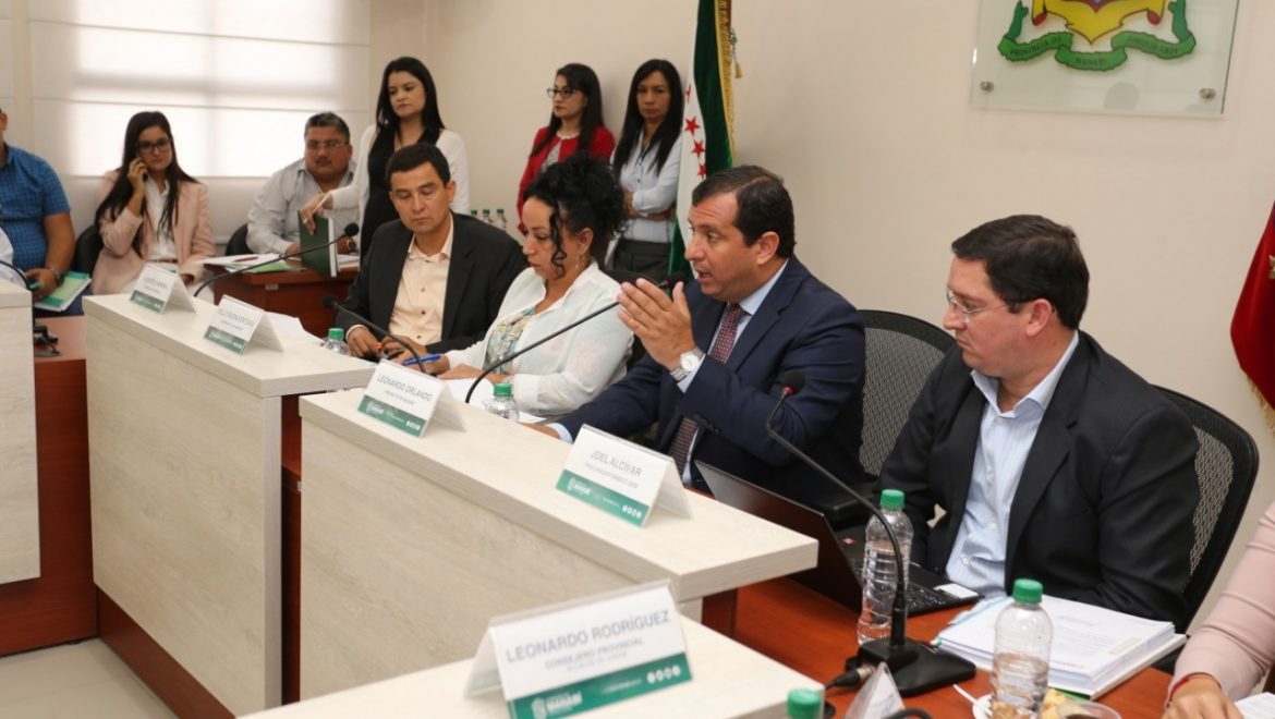 Presupuesto del 2020 fue aprobado en primer debate por la Corporación Provincial