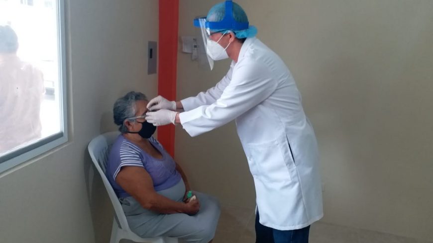 2 mil beneficiarios con brigadas oftalmológicas